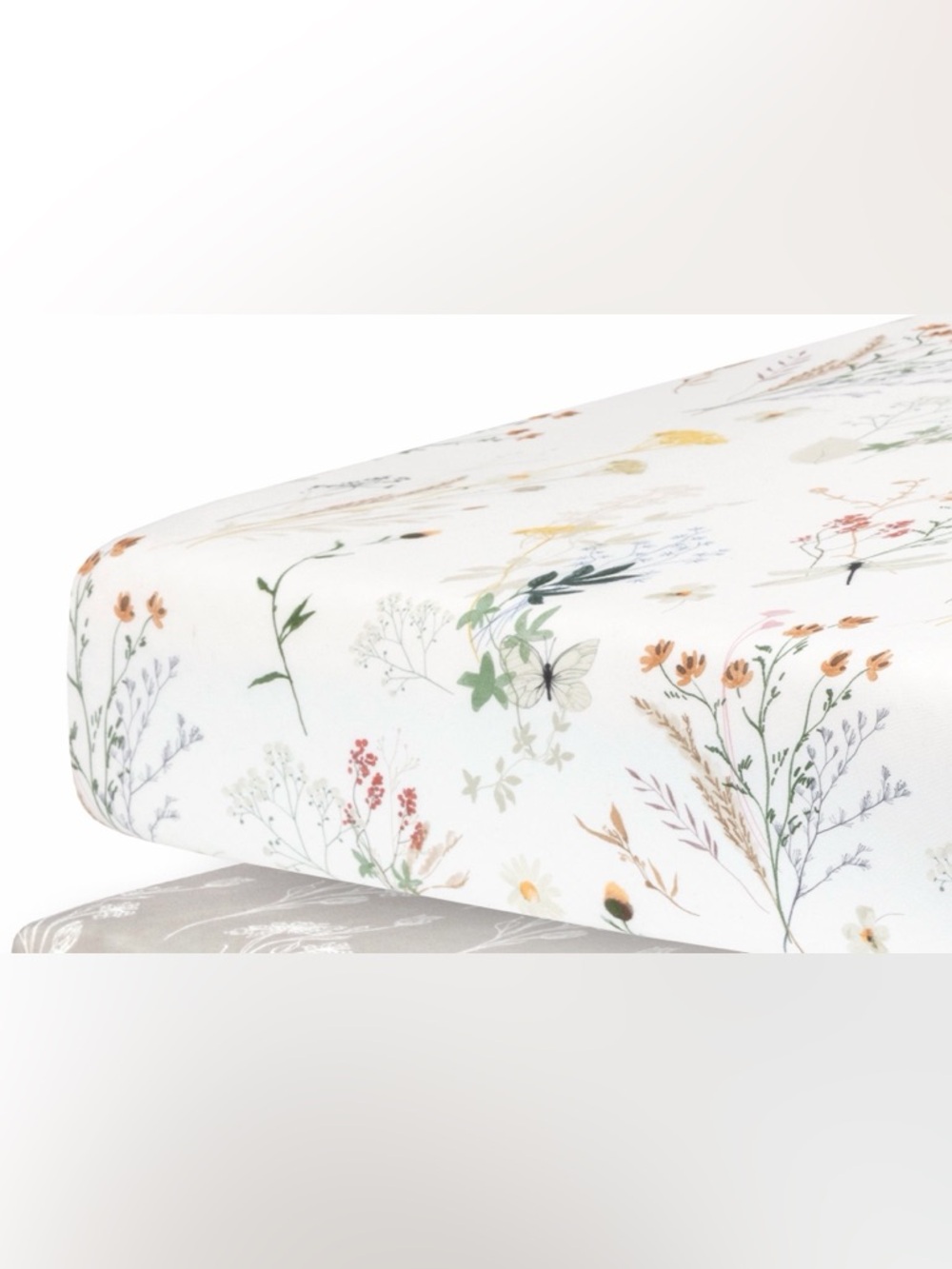 Crib Sheet - Floral Print from Pobi Baby